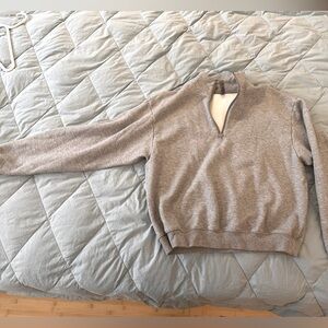 Skims 1/4 zip sweatshirt